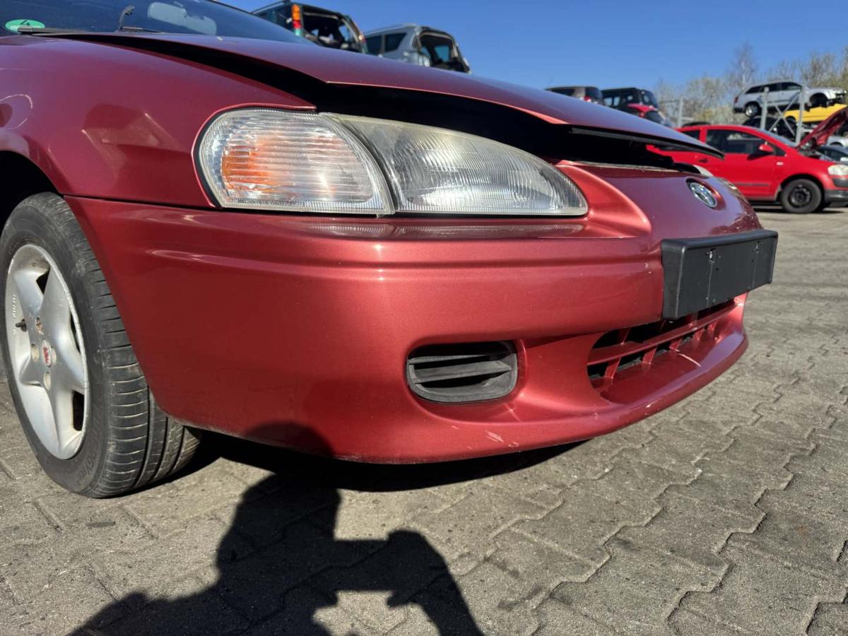 Toyota Paseo original Sto&szlig;stange Stossf&auml;nger vorn 3L9 Rotmetallic Bj.1997